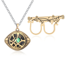 eye, Jewelry, Chain, doctorstrangenecklace