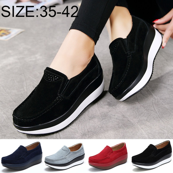 Zapatos Mujer Plataforma Mujer Zapatos Planos Casual Shoes Sports Shoes  Size35-42
