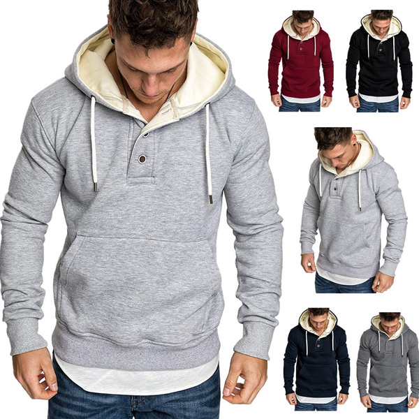 outdoor casual hooded long sleeve