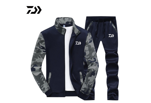 Daiwa Fishing Jacket And Pants Men Tracksuit Top Quality Outdoor Sport  Cotton Breathable Spring Autumn Hoodies Clothing Set Dawa Shirt From Jc07,  $98.73