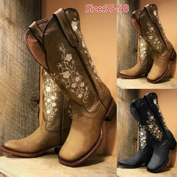 knee high cowgirl boots