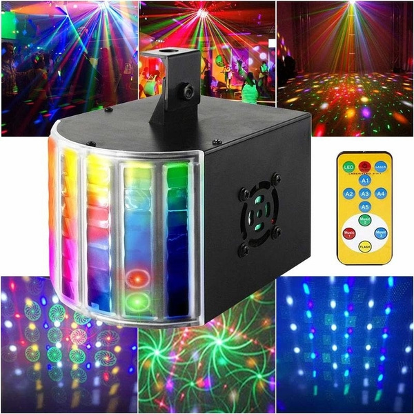 Party Lights Derby Lights Disco Ball Lights SUPERNAL Remote Control Sound Activated Auto Flash Mini Led Stage Projector Lights For Club Party Holiday Bar KTV Birthday Concert. 