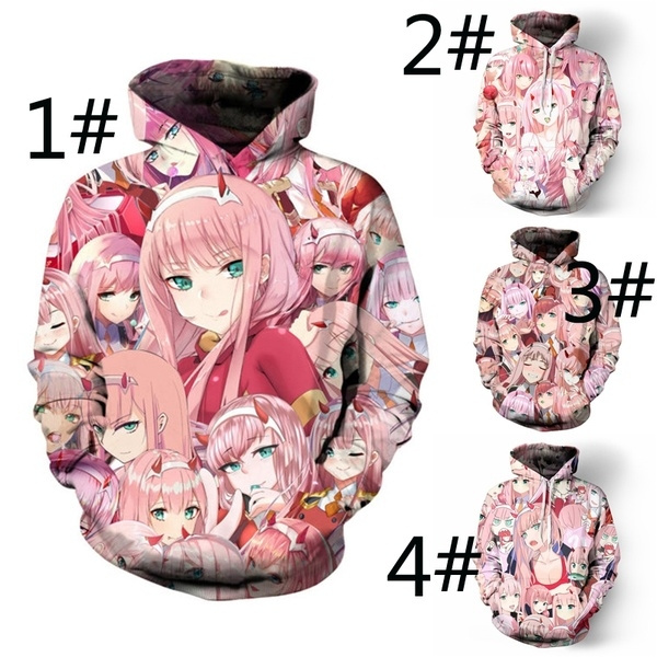 Zero two ahegao online hoodie