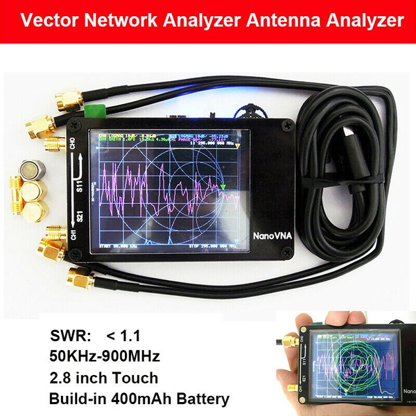 Nanovna 50khz-900mhz Vector Network VNA VHF UV UHF HF Antenna Analyzer US for sale online 