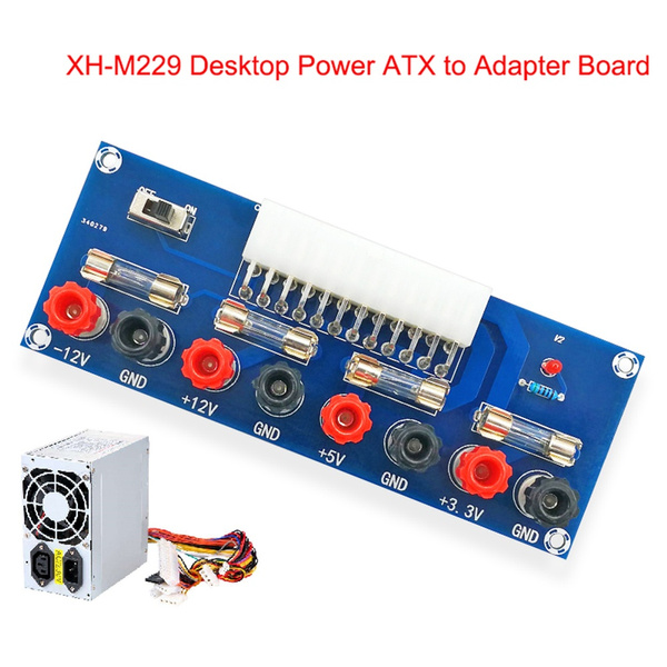 Desktop Computer Adapter Test PC Chassis ATX Power Take off Board Desktop computer adapter test pc chassis atx power take off board