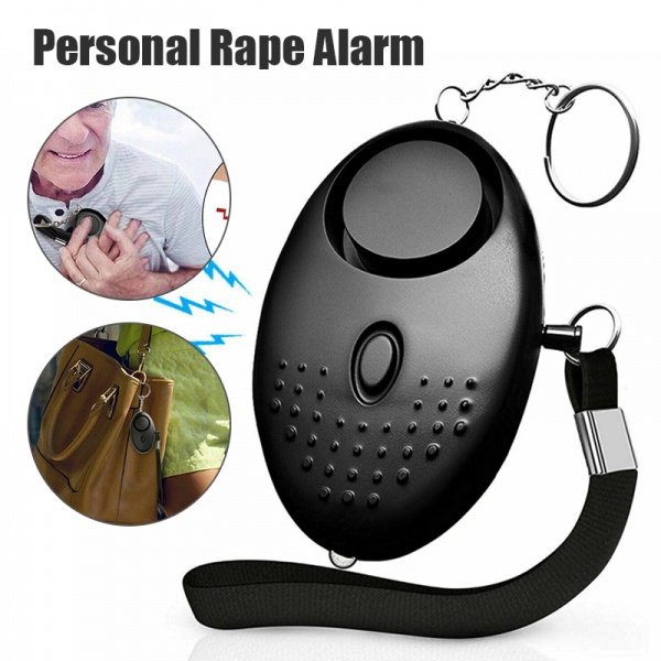 140db Police Approved Personal Panic Rape Attack Safety Security Alarm Torch 