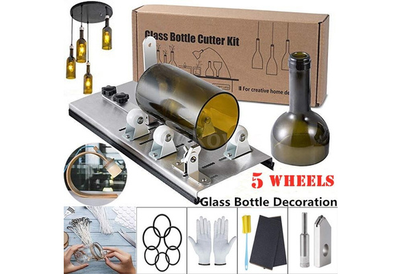 Diy Glass Bottle Cutter Adjustable Sizes Metal Glassbottle Cut Machine For  Crafting Wine Bottles House Decorations Cutting Tool