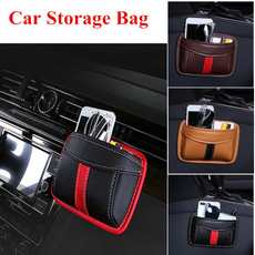 Box, carstoragebag, setbackpocket, leather