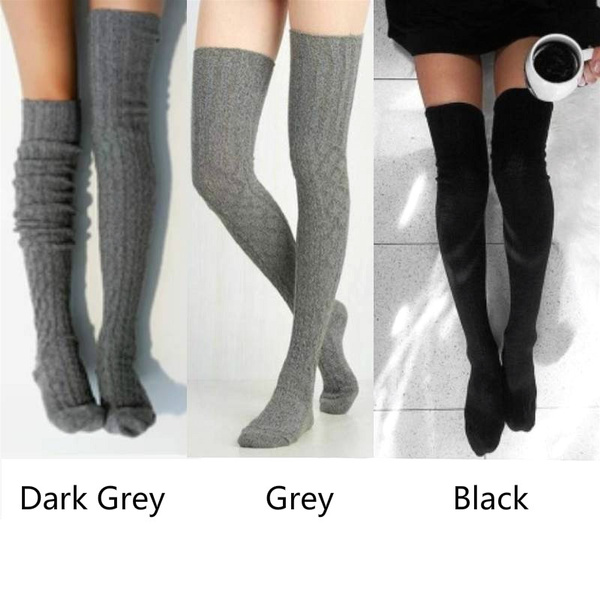 Women Knit Crochet Cotton Solid Color 