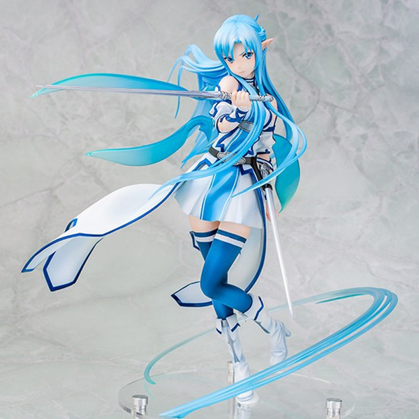 Japanese Anime Sword Art Online Yuuki Asuna 1/7 Figure Pvc Toy Model ...