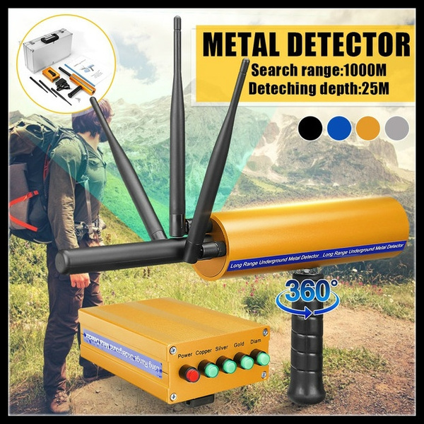Metal Detector 1200M Search Range Professional Handhold Antenna Metal