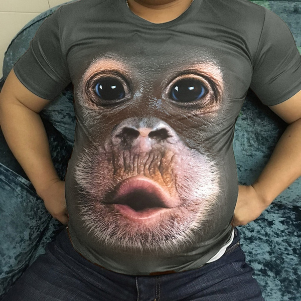 T shirt 3d discount animal