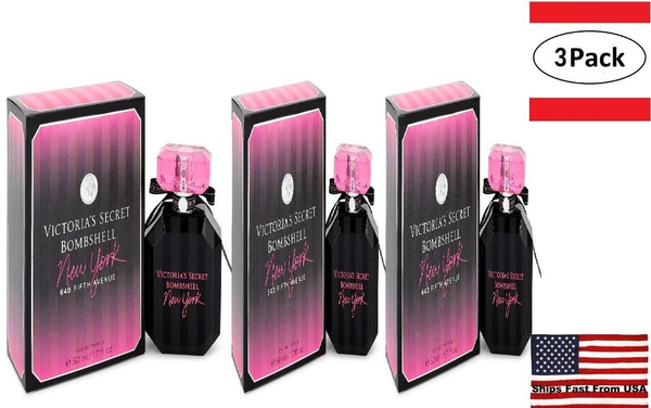 3 Pack Bombshell New York by Victoria s Secret Eau De Parfum Spray