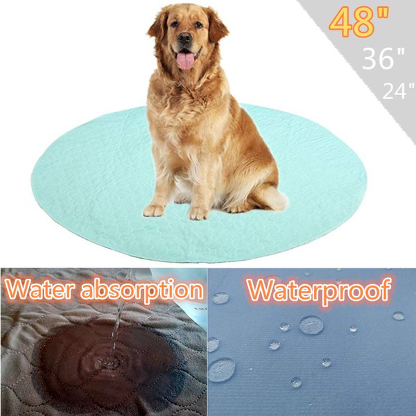 Waterproof Reusable Dog/Cat Pee Pad, Washable Puppy Training Pad