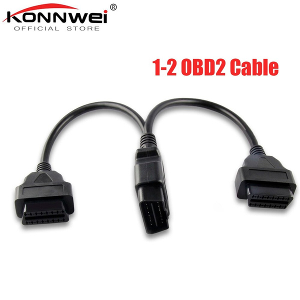 OBD2 Dual Cable Y Splitter