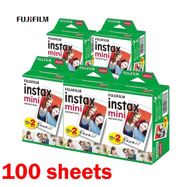 Fujifilm Instax Mini 20 Sheets White Film Photo Paper Snapshot Album  Instant Print for Fujifilm Instax Mini 7s/8/25/90/9 