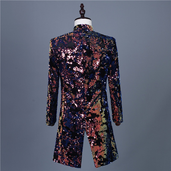 Mens sequin jacket 2025 fancy dress