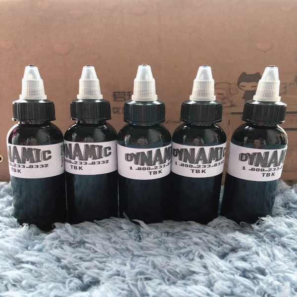  Dynamic Triple Black Ink Bottle 1oz : Beauty