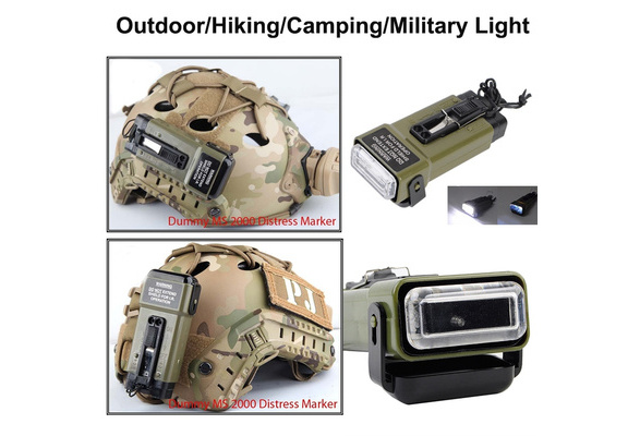 Ms00 Helmet Life Saving Strobe Light Dummy Tactical Helmet Accessory Outdoor Hunting Combat Helmet Survival Tool Wish