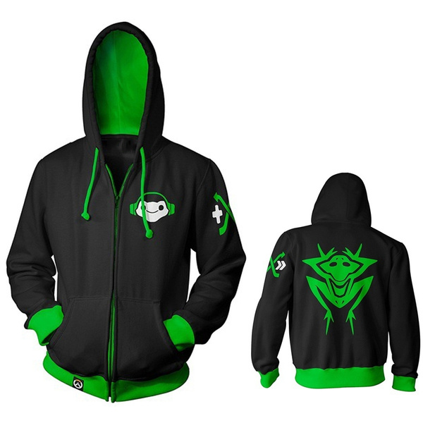 overwatch zip up moletom com capuz