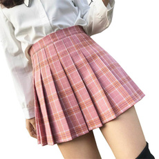 Faldas, cute, sweetpleatedskirt, Cintura