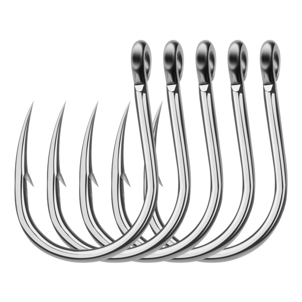 10pcs/Pack Proberos Fishing Hooks Extra Strong Stainless High