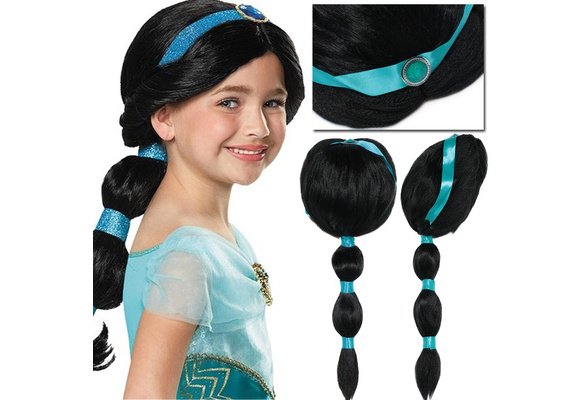 Adult Synthetic Straight Princess Jasmine Long Black Cosplay Costume Wig Halloween Costume Hair | Wish Adult Synthetic Straight Princess Jasmine Long Black Cosplay Costume Wig Halloween Costume Hair | Wish
