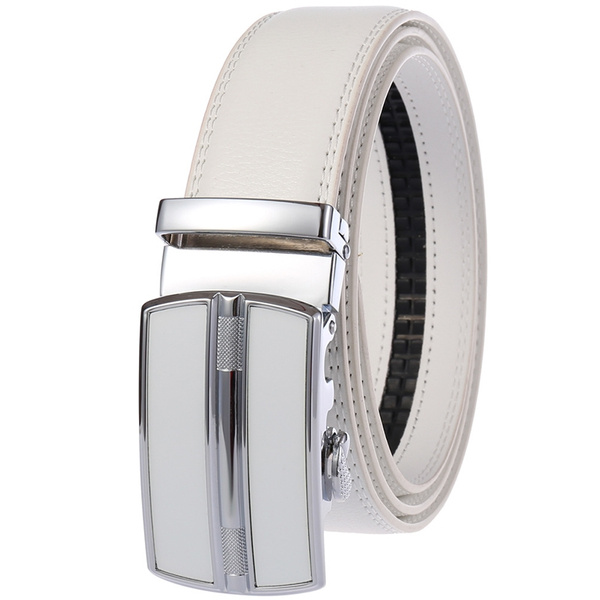 White clearance designer belt