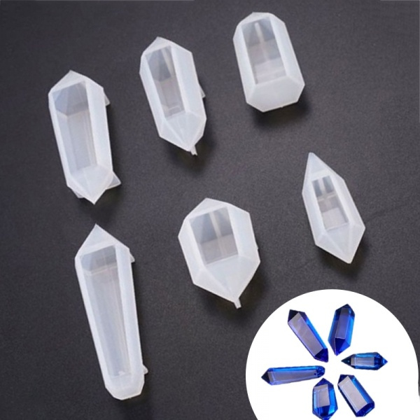 Column Silicon Resin Mold Pendant Resin Mould Jewellery Making