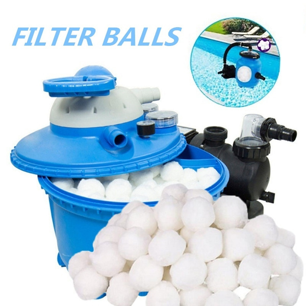 200g/700g Pool Filter Pump Replacement Filter Balls Water Purification