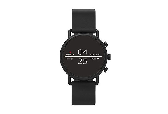 Refurbished Skagen Connected SKT5100 Falster 2 Stainless Steel Touchscreen  Smartwatch with Heart Rate, GPS, NFC, and Smartphone Notifications | Wish