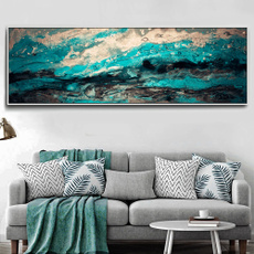 modern abstract oil painting, Home Decor, Posters, Modern
