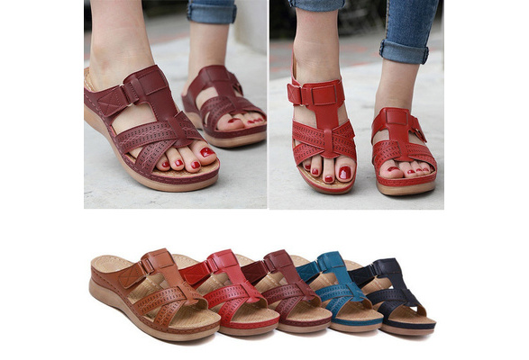 premium orthopedic open toe sandals amazon