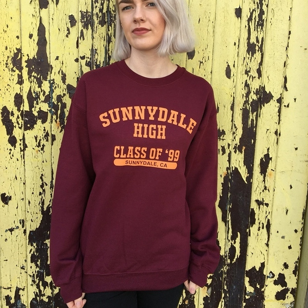 sunnydale high school sweatshirt