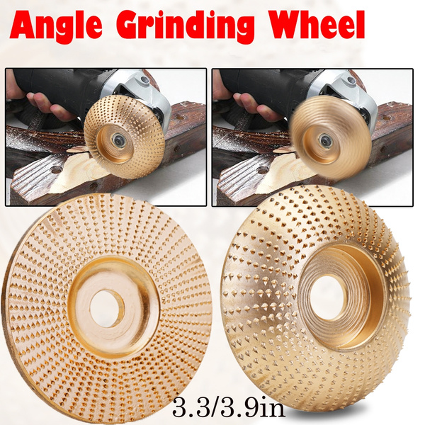 For Angle Grinder Grinding Wheel Carbide Wood Sanding Carving Shaping 84mm US 