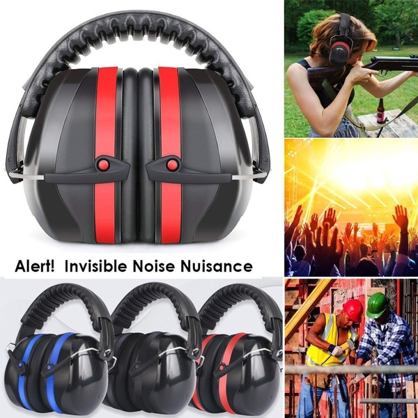 Adult Ear Defenders Shooting Noise Cancelling Headphones NRR 28dB