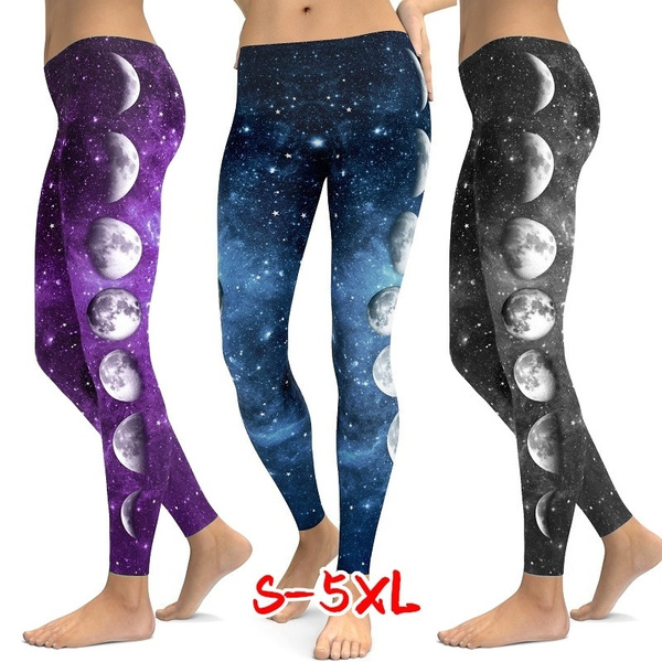 moon phase yoga pants