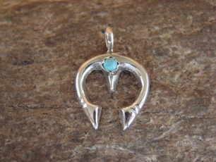 Sterling, Turquoise, turquoisependant, 925 sterling silver