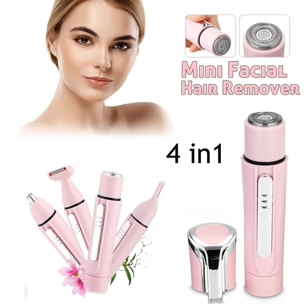 Women's Electric Razor Facial Hair Remover Shaver Body Hair Removal ...