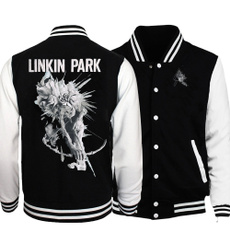 Casual Jackets, Fashion, rockband, baseball jacket