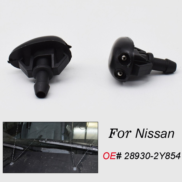 2pcs Car Wiper Nozzle For Nissan Navara D22 D40 For Sentra B15
