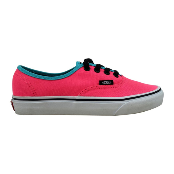 vans authentic neon pink