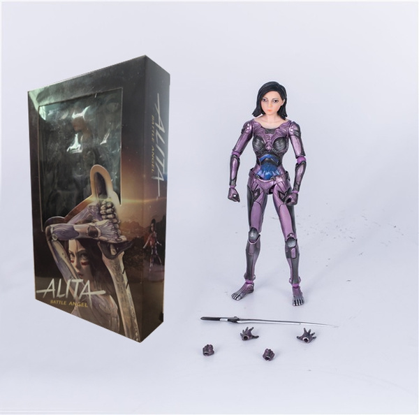 16CM new Film Alita Battle Angel Action Figure Alita PVC Action Figures toy Anime figure Toys For Kids children Christmas