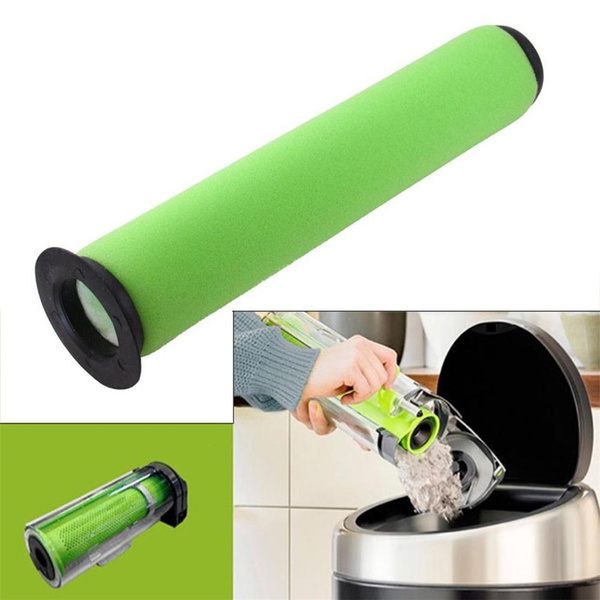 2Pcs Washable Bin Stick Filter For Gtech AirRam MK2 K9 Cordless Vacuum Cleaner 