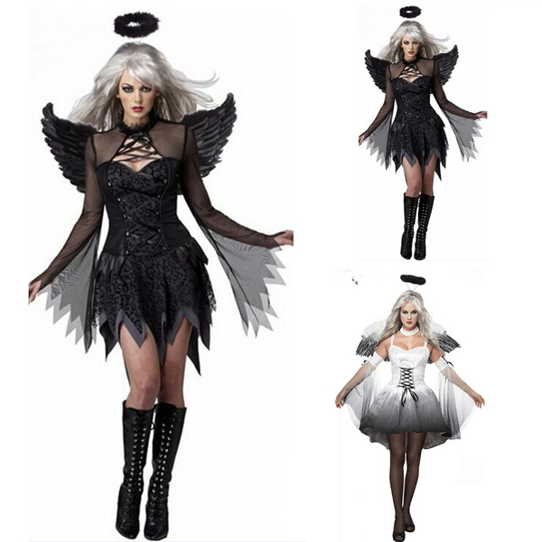 dark angel costume plus size