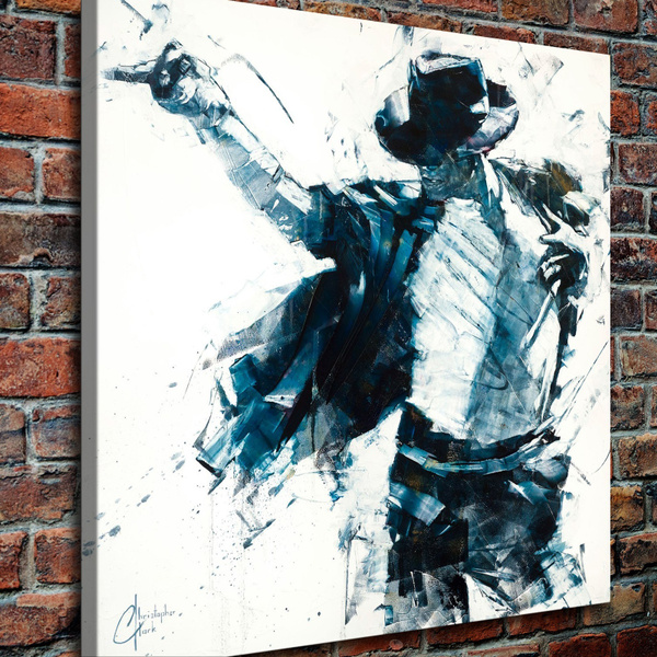 Michael Jackson  Performing Photo Print On Framed Canvas WAll Art  Decoration