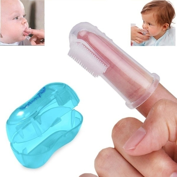 Rubber cheap toothbrush baby