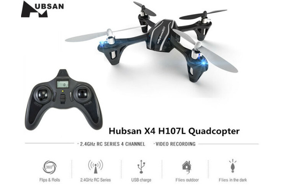 the hubsan x4 2.4 ghz rc series 4 channel