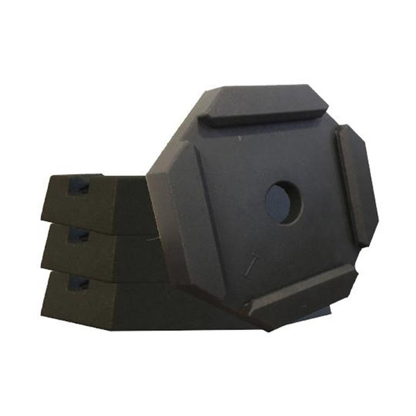 SnapPad BF 7 Inch Square Landing Feet Motorhome RV Leveling Jack Pads