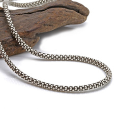 Sterling, sterling silver, Jewelry, thicknecklace